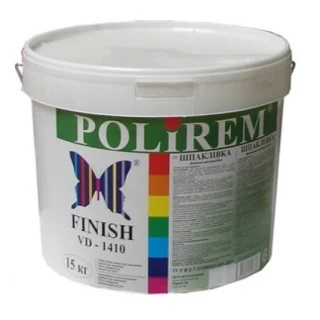 Шпаклівка POLIREM 1410 фінішна (9933525712909), 15 кг